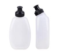 Azarxis Flasque Running Gourde Hydratation Bidon Sport Bouteille d'Eau pour Sac à Dos Ceinture Marathon (280ml - 2 Pièces)