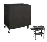 Azatemgo Housse Barbecue, pour Keter Desserte Barbecue Unity - 100×65×90CM | Tissu Oxford 420D, Imperméable, Anti-UV, Anti-poussière, Anti-Vent