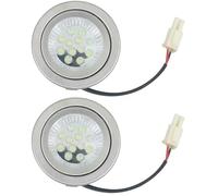 AZIDWERYQ 2 ampoules de hotte de cuisine, 3 W, 24 V avec connecteur EL, ampoules cuisine à économie d'énergie, remplacement