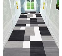AZMANI Tapis de Couloir Antidérapant Lavable en Machine Long,1.2m x 2.5m