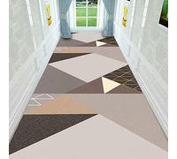 AZMANI Tapis de Couloir Antidérapant Lavable en Machine Long,1.2m x 5.5m