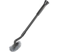 Azomor : brosse de toilettes innovante dotée d'une poignée ergonomique et d'un nettoyeur de rebords pour un nettoyage en profondeur