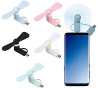 Azomor : ce lot de cinq mini-ventilateurs pour téléphones portables est idéal