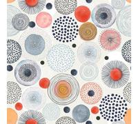 Azomor : film décoratif autocollant avec motif floral rétro pour meubles et murs