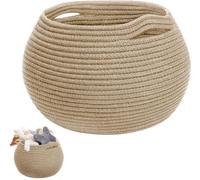 Azomor® : panier de rangement élégant et pliable pour jouets, linge et autres, 25,5 x 21 cm
