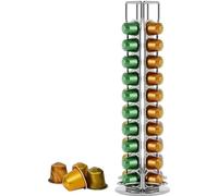 Azomor : porte-capsules de café rotatif pouvant contenir 40 capsules, au design peu encombrant