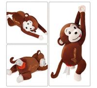 Azomor : porte-mouchoirs en peluche doux et polyvalent, pour la voiture et la décoration d'intérieur