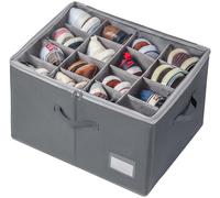 Azomor : rangement spacieux et élégant avec couvercle transparent pour 16 paires de chaussures