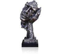 Azomor : statue de bureau décorative abstraite en résine faite main, pour la maison ou le bureau