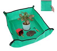 Azureblue Tapis de rempotage pour Plantes d'intérieur, mélange de terreau imperméable, Plateau de rempotage pour Plantes Grasses, Cactus et orchidées (68,1 x 68,1 cm)
