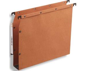 AZV Dossier ou classeur à suspendre pour A4, 50 mm, carton kraft, 25 pcs., orange