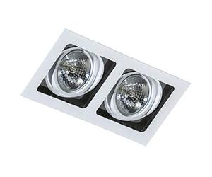 Azzardo SLV AZ1447 Spot encastrable Downlight 2 x 50 W AR111 SISTO