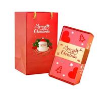 B Baosity 1 Pièce Coffret Cadeau Noël Boîte Surprise Cadeau Sac Cadeau Pliant Papier DIY Fonction Rétractable Adapté pour Enfants Adultes Fête Mariage, 10 Boîtes Surprises