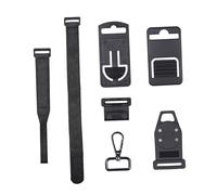 B Baosity 7 Pièces Kit Multimètre Universel Support Sangle Crochets Amovibles Matériau Résistant Boucle Adaptée Convient pour Électriciens
