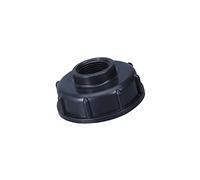 B Baosity Adaptateur Fourre-Tout IBC Connecteur de Tuyau D'arrosage S60x6 Filetage IBC Vanne de Réservoir pour Connecteur de Tuyau de Serre Accessoire P, Noir DN20