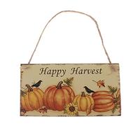 B Baosity Bois d'halloween à Fixer Au Mur Ou à Porter - Décoration pour Fête à La Maison, C, 20 x 10.5 cm