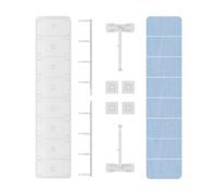 B Baosity Déflecteur de Ventilation Universel Blanc pour Climatiseur sur Pied, Panneau de Guidage D'air et Pare-brise, 20cmx120cm