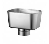 B Baosity Drainage Toit Entonnoir de Toit Collecteur eau Pluviale Acier Résistant Grande Capacité Entretien Simple Convient pour Installations Commerciales Habitations, Ø75 Pour Tuyau PVC De 75 Mm