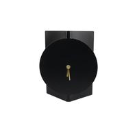 B Baosity Horloge Table Cadre Rectangulaire Stable Horloge Table Métallique Facile à Lire pr lon, Entrée, 20x10x25cm