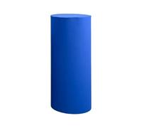 B Baosity Housse de Socle Cylindrique Couverture de Piédestal Rond Habillage pour Colonne Décoration de Support en Matière Polyester et Lavable Appropr, L