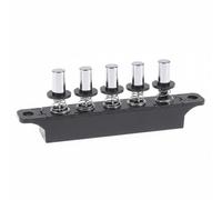 B Baosity Interrupteur Hotte Bouton Poussoir Module Commutateur Cinq Touches Rangée Rectiligne Confort d'Utilisation Appareils de Cuisine Remplacement Section Contrôle