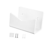 B Baosity Porte-courrier, Présentoir à Enveloppes de Bureau, étagère de Rangement, Trieur de Courrier Portable et Fonctionnel En Acrylique pour Bureau, blanc