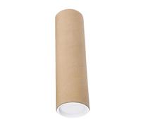 B Baosity Tube D'Expédition Papier Cylindrique avec Bouchons Pratiques Protection Documents Transport Facile Adapté pour Bureau École Domicile , Longueur de 40 cm