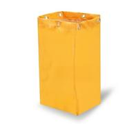 B Baosity Waterproof Cart Cover Sac de Remplacement pour Chariot Janitorial Sac Linge Déchets Doublure Étanche en Oxford Coutures Renforcées Oeillets Métal, Jaune