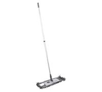 B Basic & Co - Balai Télescopique Microfibre Chenille 163cm Gris