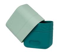 b.box Boite à Collation en Silicone | Boite à Déjeuner en Silicone | Boite de Conservation Alimentaire Réutilisable | S’Adapte à la Boîte à Repas Compatible Four, Micro-Ondes, Congélateur