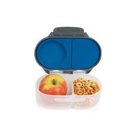 b.box Boite à Collation | Mini Boîte à Déjeuner | Boite à Goûter Enfant avec 2 Compartiments | Idéal pour les Tout-Petits et les Enfants | Peut Contenir un Fruit Entier | Sans BPA