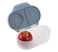 b.box Boite à Collation | Mini Boîte à Déjeuner | Boite à Goûter Enfant avec 2 Compartiments | Idéal pour les Tout-Petits et les Enfants | Peut Contenir un Fruit Entier | Sans BPA