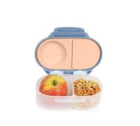 b.box Boite à Collation | Mini Boîte à Déjeuner | Boite à Goûter Enfant avec 2 Compartiments | Idéal pour les Tout-Petits et les Enfants | Peut Contenir un Fruit Entier | Sans BPA