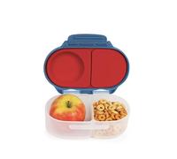 b.box Boite à Collation | Mini Boîte à Déjeuner | Boite à Goûter Enfant avec 2 Compartiments | Idéal pour les Tout-Petits et les Enfants | Peut Contenir un Fruit Entier | Sans BPA