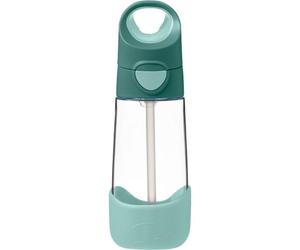 b.box Bottle with Straw gourde avec paille Emerald Forest 1 pcs