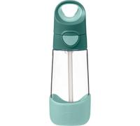b.box Bottle with Straw gourde avec paille Emerald Forest 450 ml
