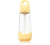b.box Bottle with Straw gourde avec paille Lemon Twist 600 ml