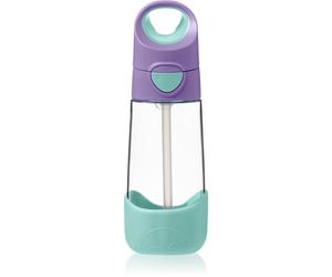b.box Bottle with Straw gourde avec paille Lilac Pop 1 pcs