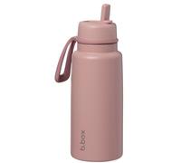 b.box Bouteille Isotherme à Capuchon Rabattable de 1 L | Acier Inoxydable Isolant Triple Couche | Conserve les Boissons Froides Jusqu'à 46 Heures | 1 L