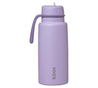 b.box Bouteille Isotherme à Capuchon Rabattable de 1 L | Acier Inoxydable Isolant Triple Couche | Conserve les Boissons Froides Jusqu'à 46 Heures | 1 L
