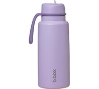 b.box Bouteille thermos avec embout pliable - thermos en acier inoxydable 1l - Lilac Love