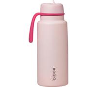 b.box Bouteille thermos avec embout pliable - thermos en acier inoxydable 1l - Pink Paradise