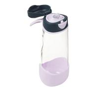 b.box Gourde Sport à Bec | Bouteille d'Eau à Préhension Facile et Couvercle Étanche | Design Moderne et Cool Adapté aux Enfants, Inclinez et Sirotez | 600 ml