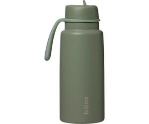 b.box Insulated Flip Top Bottle bouteille isotherme Olive 1 pcs