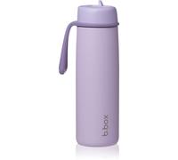 b.box Stainless Steel Thermos Bottle bouteille isotherme avec paille Lilac Love 1 pcs
