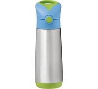 B.Box Thermos A Boire Avec Paille 500 Ml Bleu Vert Multicolore