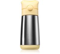 b.box Thermos Mini bouteille isotherme avec paille Lemon Twist 350 ml