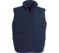 B&C JU880 | Bodywarmer Explorer / Unie - Couleur : Navy - Taille : 3XL