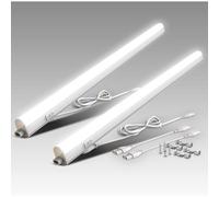B.K.Licht - Lot De 2 Réglettes Led Pour Cuisine Et Atelier, Platine Led 15w, Longueur 873 Mm, 1500 Lm, Lumière Blanche Neutre 4000k