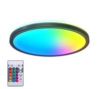 Plafonnier LED Panneau Variable RGB Changement de couleur Plafonnier lumière indirecte 15W